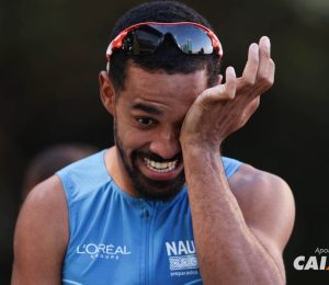 Henrique Caetano Nascimento bate o Recorde das Américas com o tempo de 12,08s na prova dos 100m T35 durante a Segunda Etapa do Circuito Nacional Loterias Caixa.