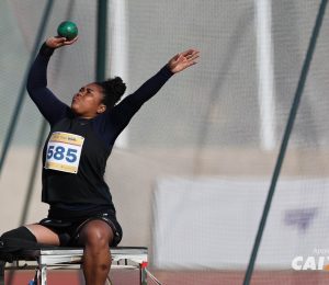 2ª Etapa do Circuito Nacional Loterias Caixa em São Paulo Caroline Leal Baptista durante a prova do Arremesso de Peso F57