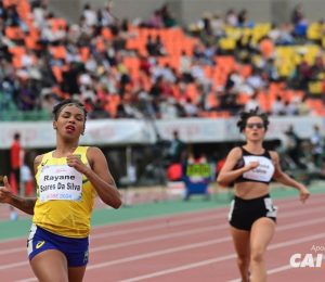 Rayane Silva conquista a medalha de prata na prova dos 100 metros T13